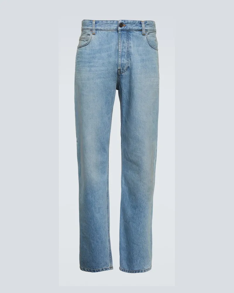 The Row Straight Jeans Carlisle Blau