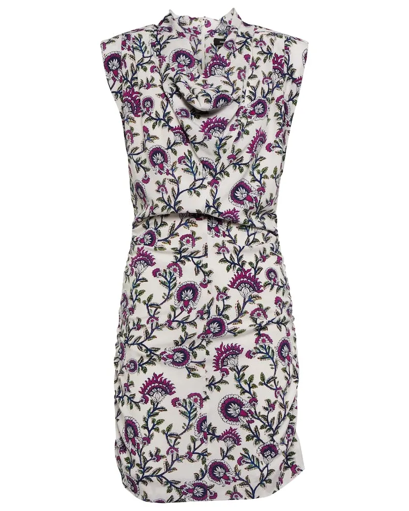 Isabel Marant Bedrucktes Minikleid Bemaya Multicolor