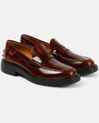 TOD'S Loafers aus Leder Braun