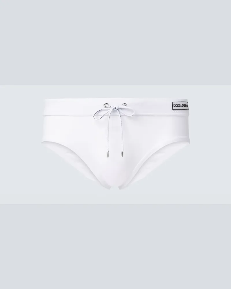 Dolce & Gabbana Badehose Weiß