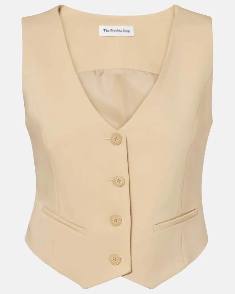 FRANKIE Shop Weste Roma Beige