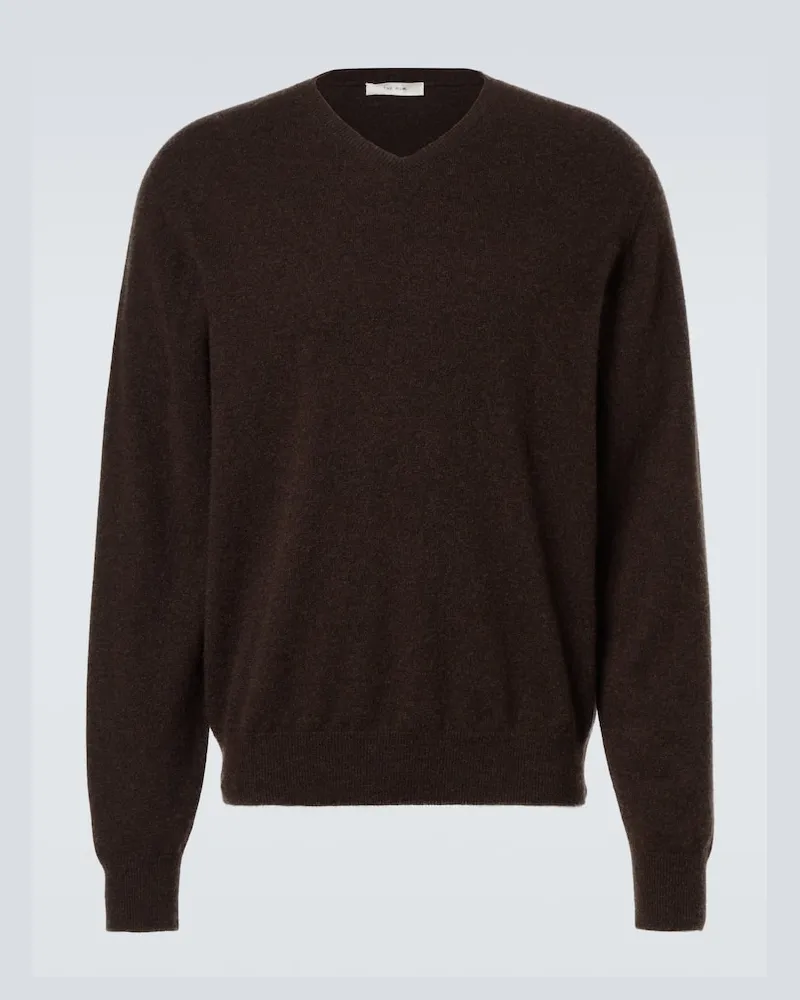 The Row Pullover Rod aus Kaschmir Braun