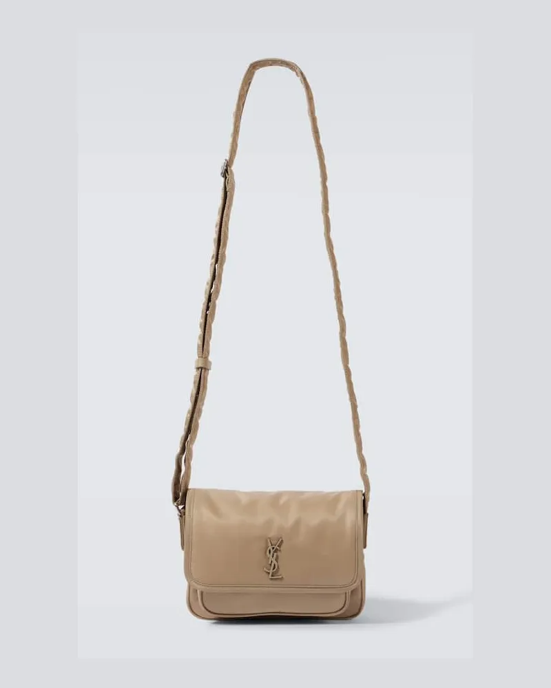 Saint Laurent Messenger Bag Niki Cassandre Small Beige