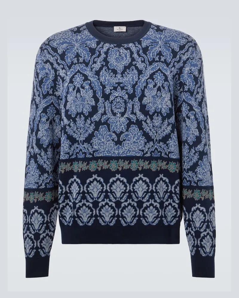Etro Pullover aus Baumwolle Blau