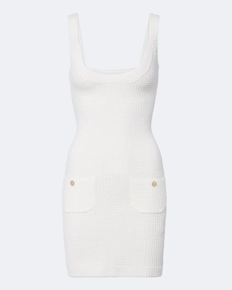 Melissa Odabash Minikleid Finola aus Strick Weiß