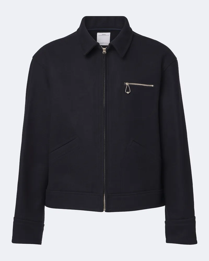 Visvim Jacke Blackthorn Blau