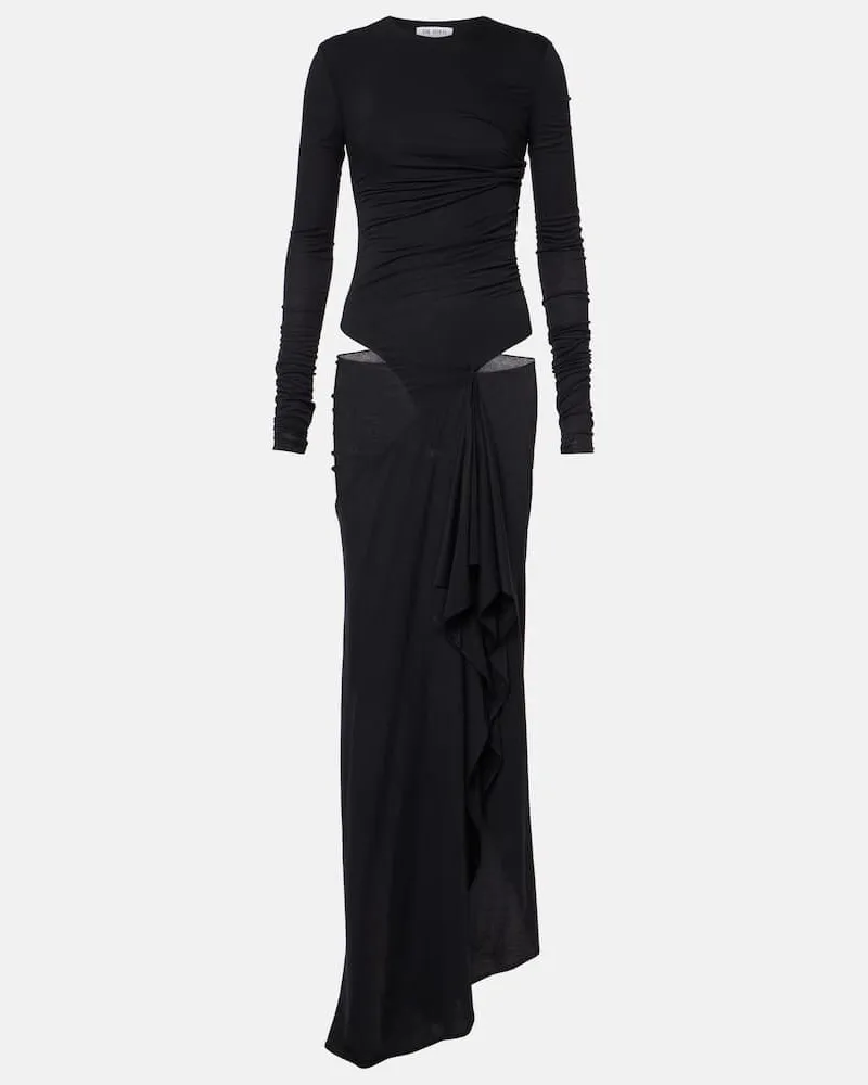 ATTICO Maxikleid Schwarz