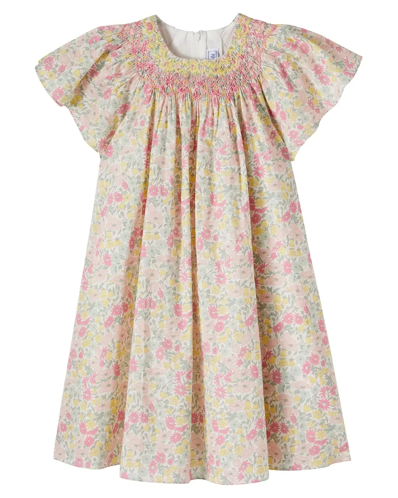 Tartine et Chocolat Kleid aus Baumwolle Rosa