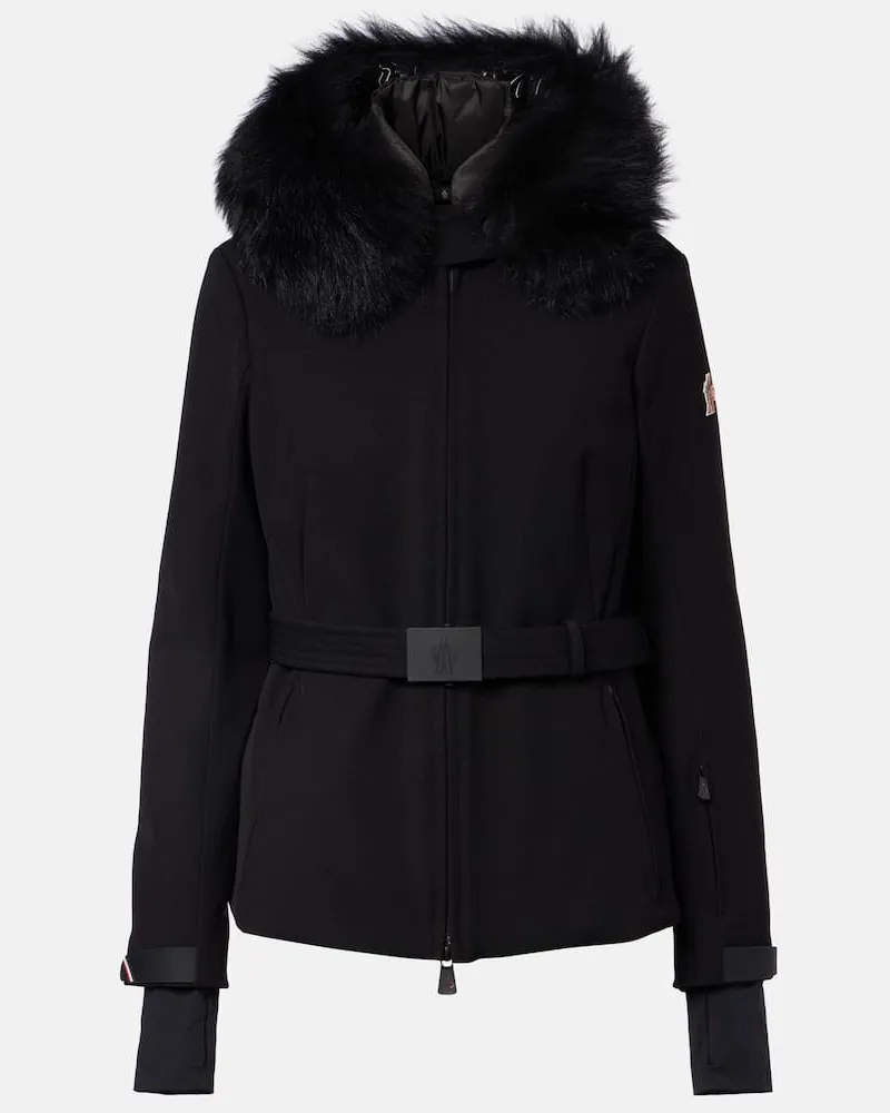 Moncler Skijacke Bauges Schwarz