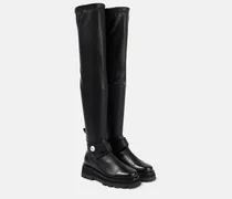 Overknee-Stiefel Meena aus Leder