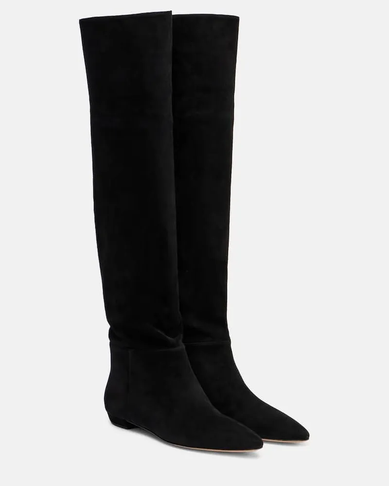 Gianvito Rossi Stiefel aus Leder Schwarz