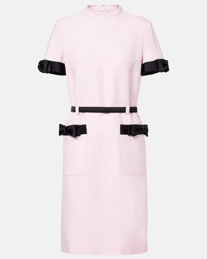 Valentino Garavani Minikleid aus Crepe Couture Rosa