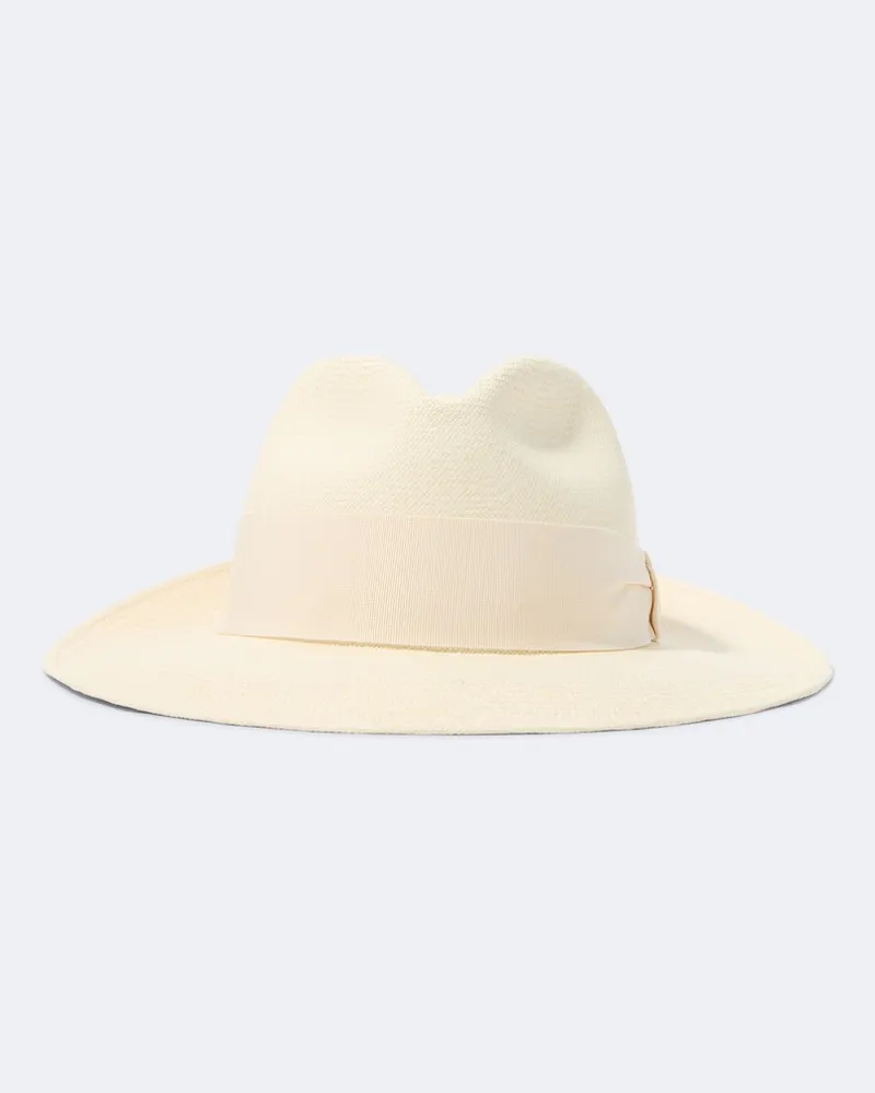 Frescobol Carioca Hut Rafael aus Stroh Beige