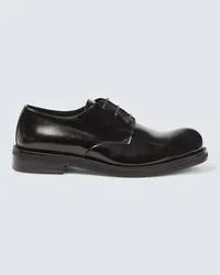 Acne Studios Schnuerschuhe aus Leder Schwarz