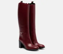 Stiefel Horsebit aus Leder