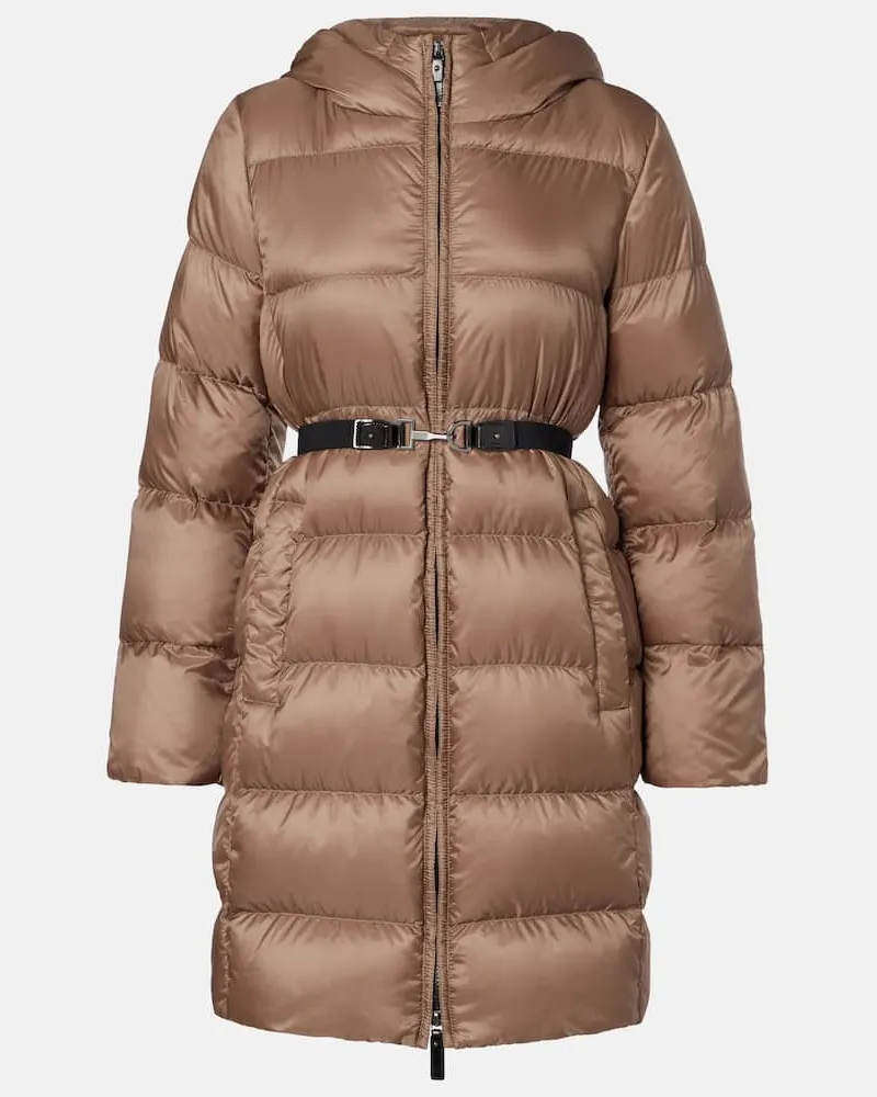 Max Mara The Cube Daunenmantel Seipar Braun