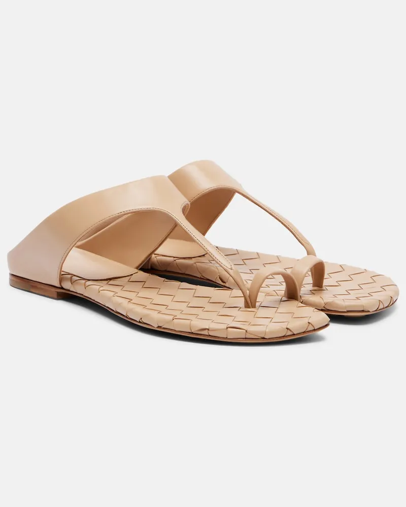 Bottega Veneta Sandalen Livia aus Leder Grün