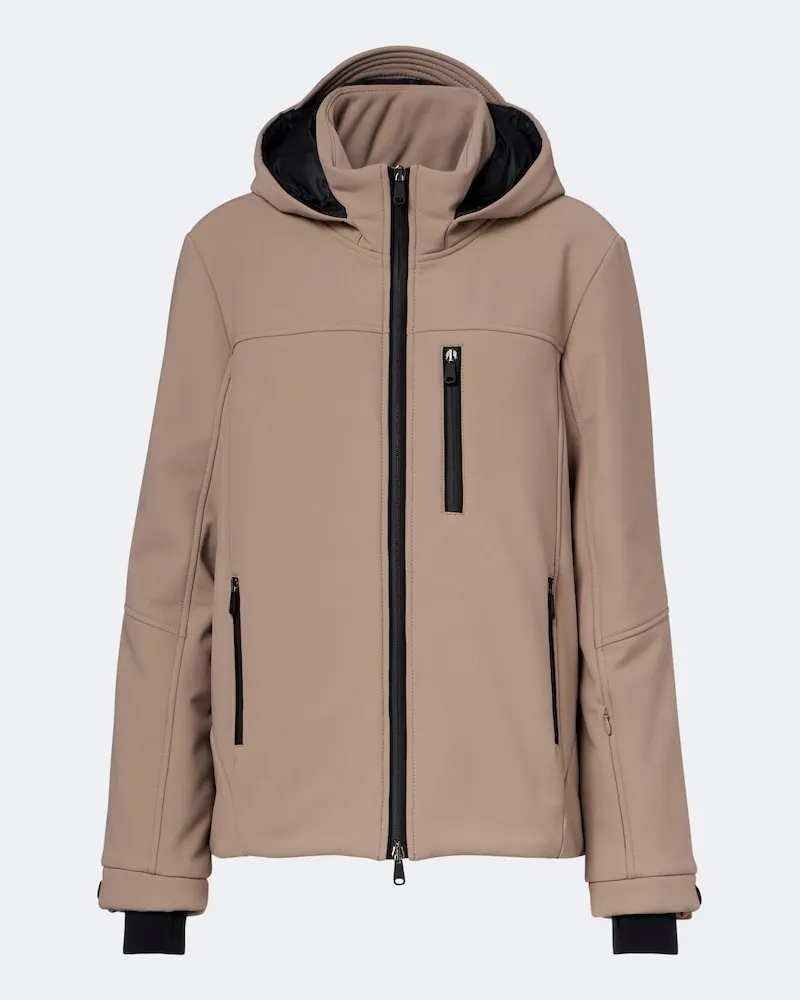 Brunello Cucinelli Wattierte Skijacke Braun