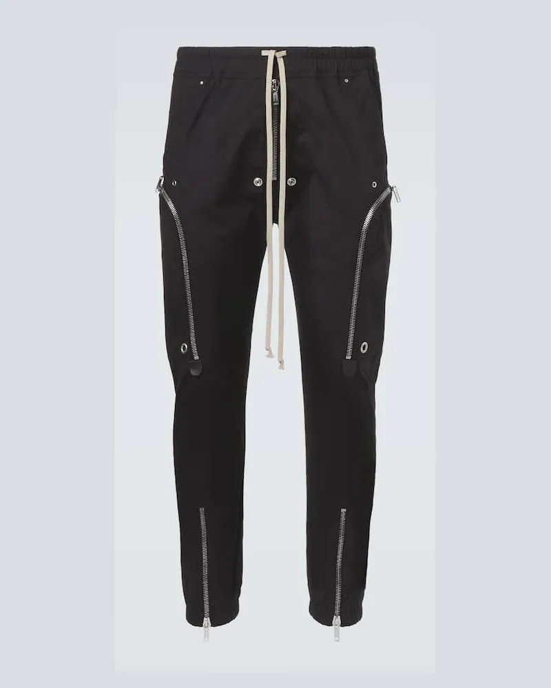 Rick Owens Cargohose Bauhaus aus einem Baumwollgemisch Schwarz