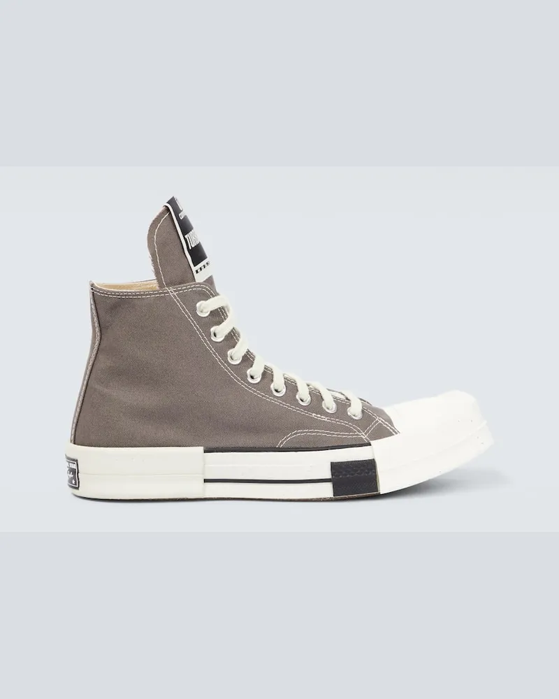 Rick Owens X Converse High-Top Sneakers Turbodrk Hi Grau
