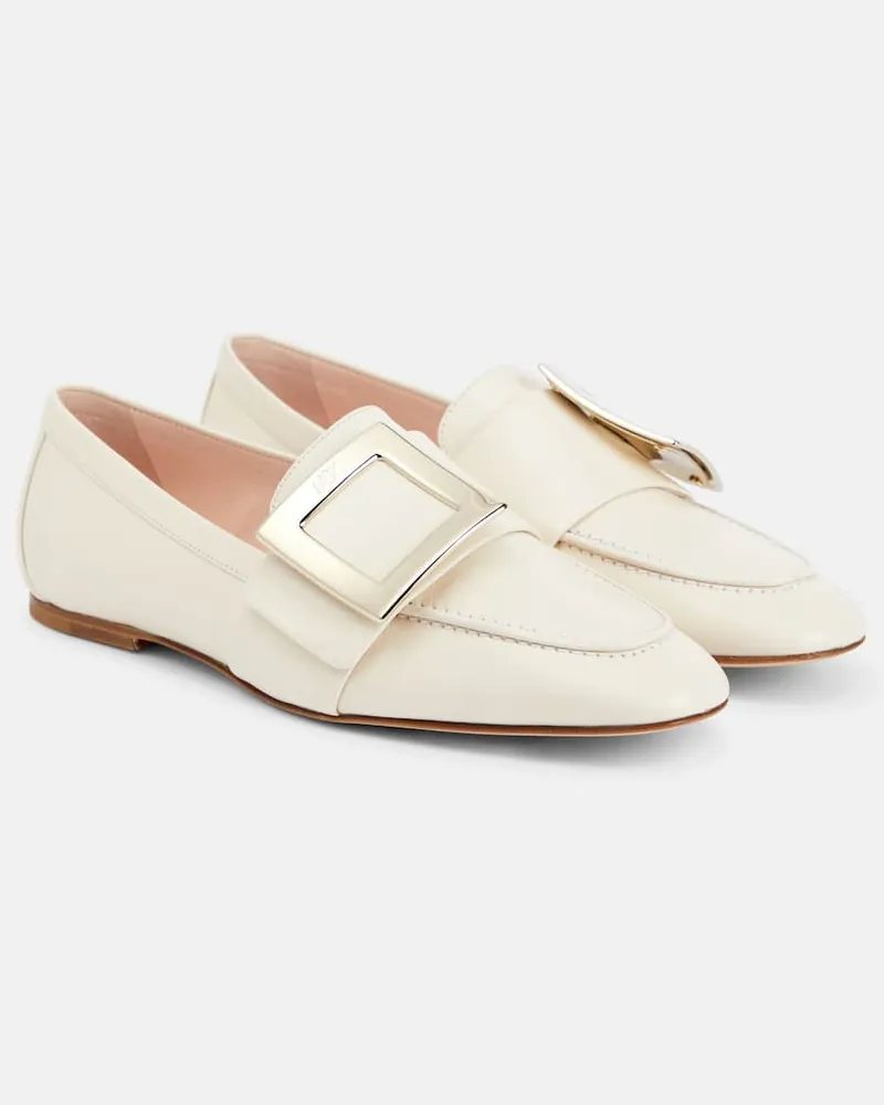 Roger Vivier Loafers aus Leder Weiß