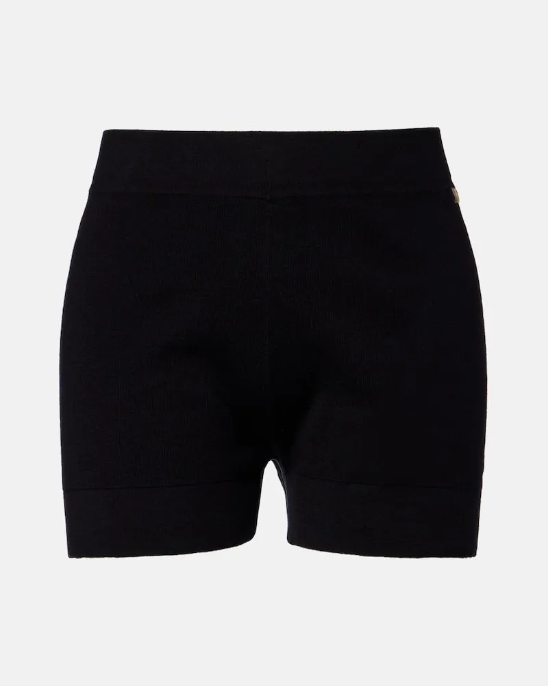 extreme cashmere Shorts Bummy aus Baumwolle und Kaschmir Schwarz