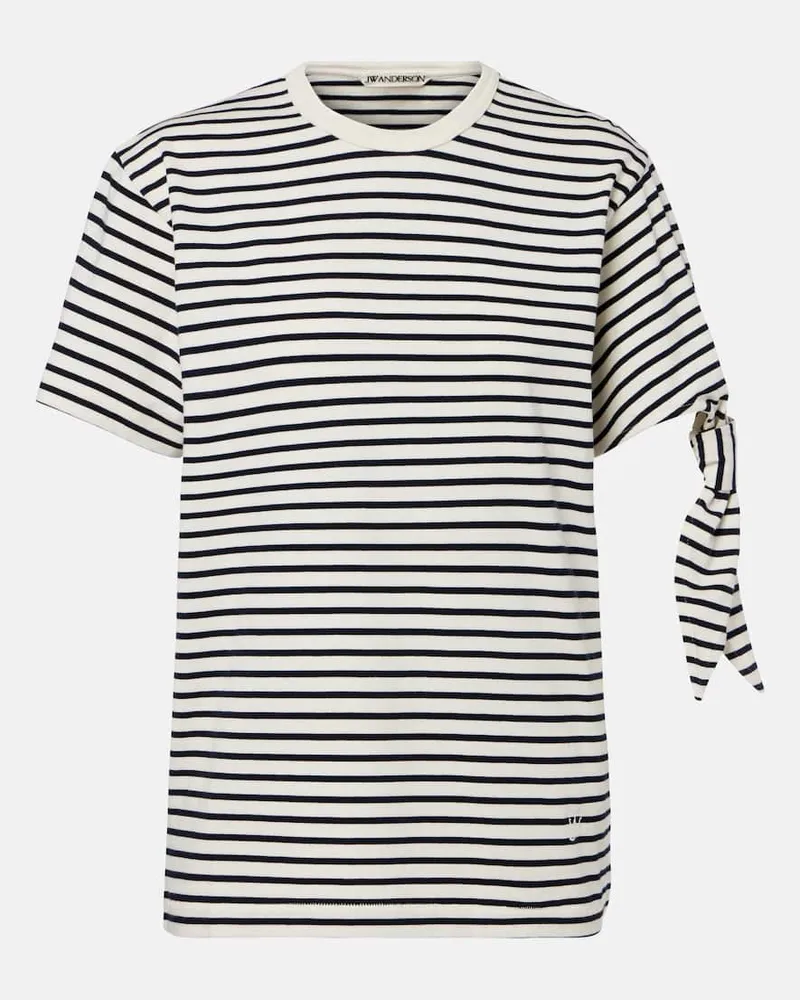 J.W.Anderson T-Shirt aus Baumwoll-Jersey Weiß