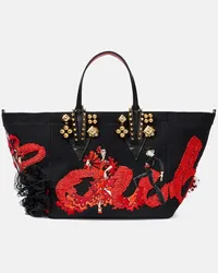 Christian Louboutin X Rossy de Palma Tote Flamencaba Small Schwarz