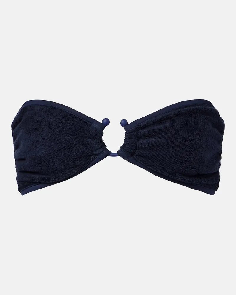 Johanna Ortiz Bikini-Oberteil Seawaters Blau