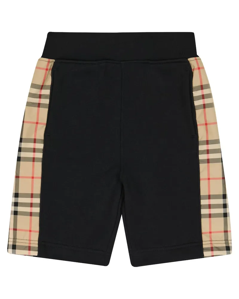 Burberry Shorts Vintage Check aus Jersey Multicolor