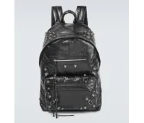 Rucksack Le Cagole aus Leder