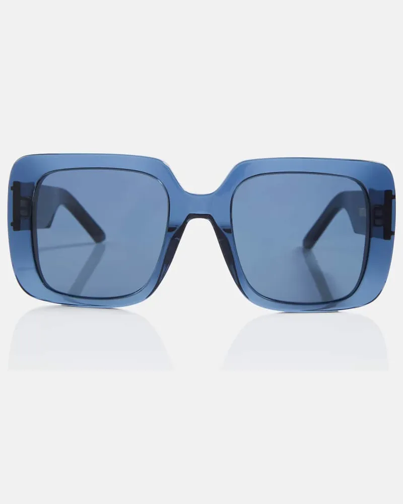 Dior Eckige Sonnenbrille Wildior S3U Blau