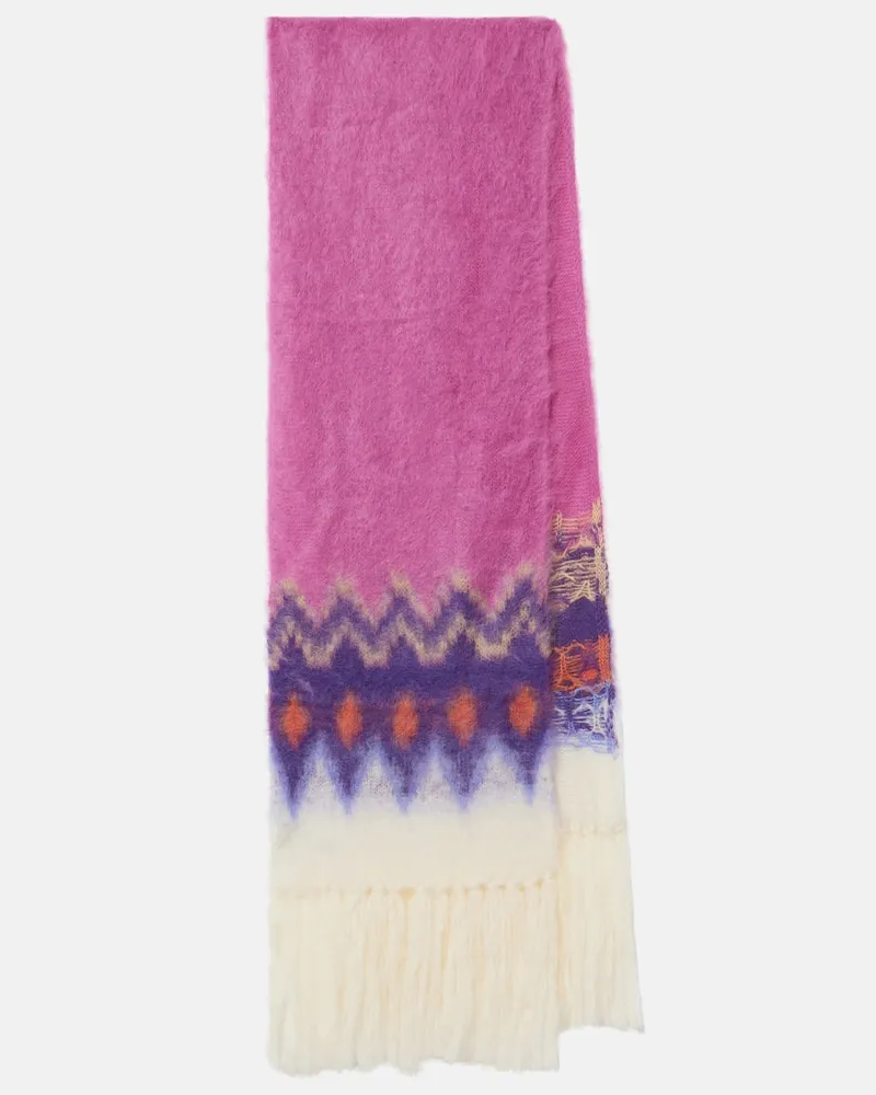 Isabel Marant Schal Amanie Rosa