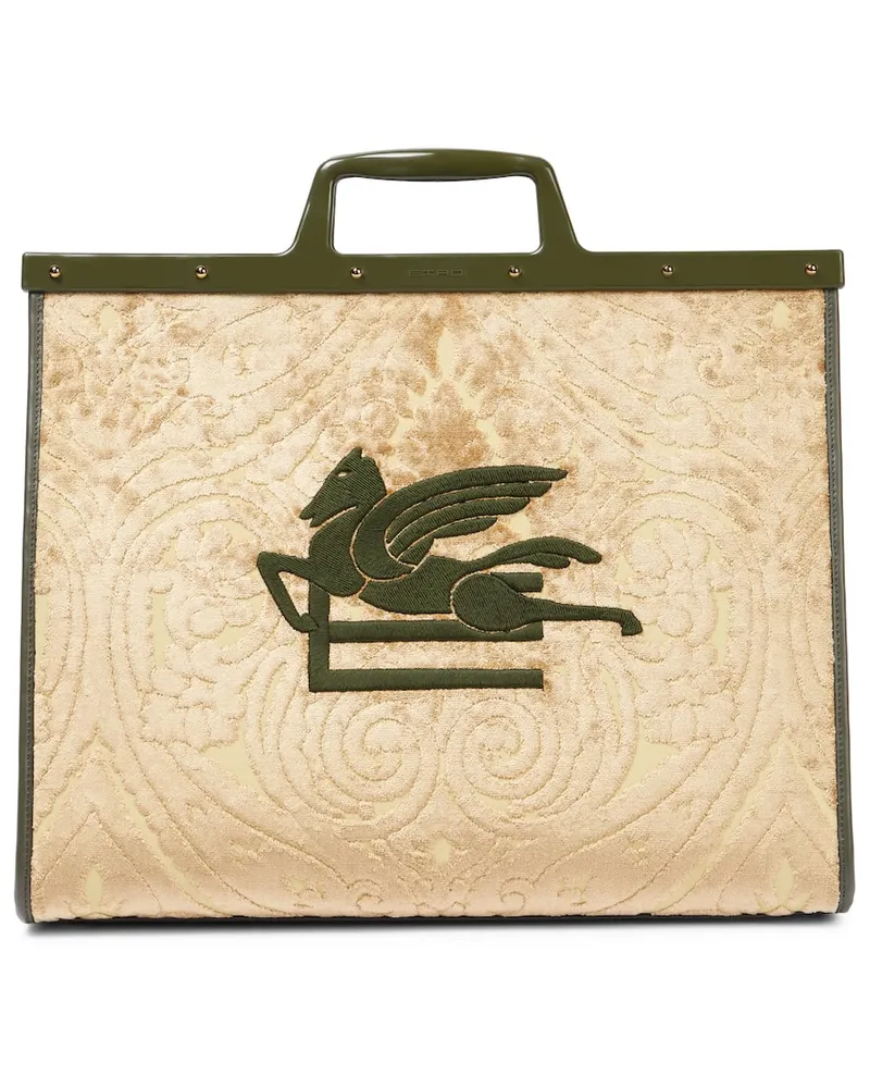 Etro Tote Bag Love Trotter Large aus Jacquard Multicolor