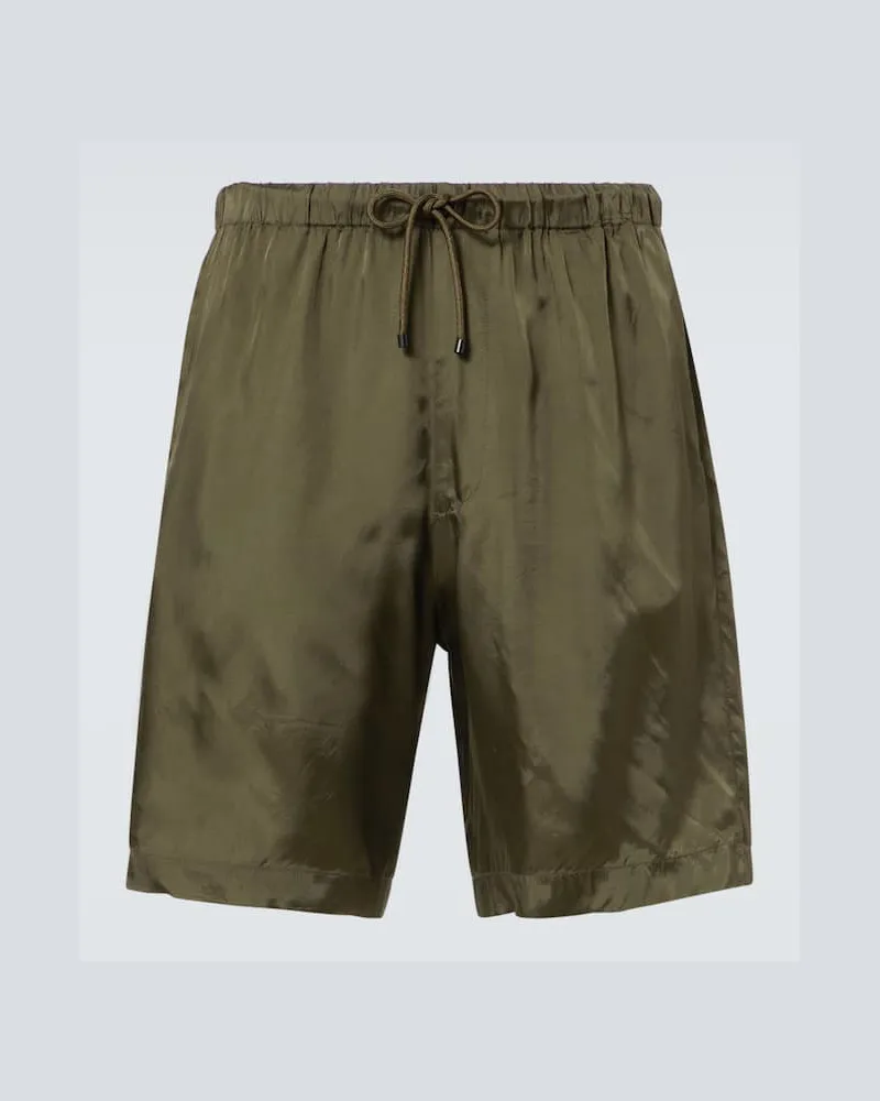 Dries van Noten Shorts Grün