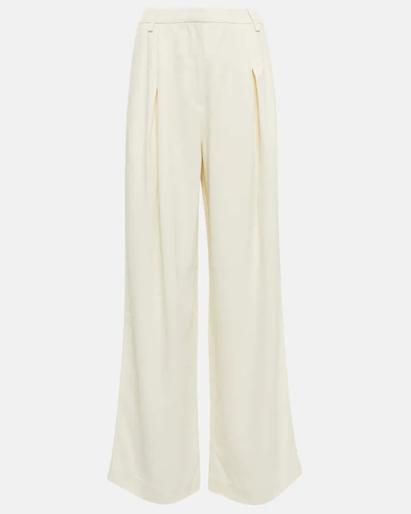 Co Weite Hose aus Twill Weiã
