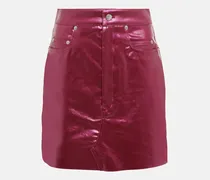 Beschichteter Jeansrock
