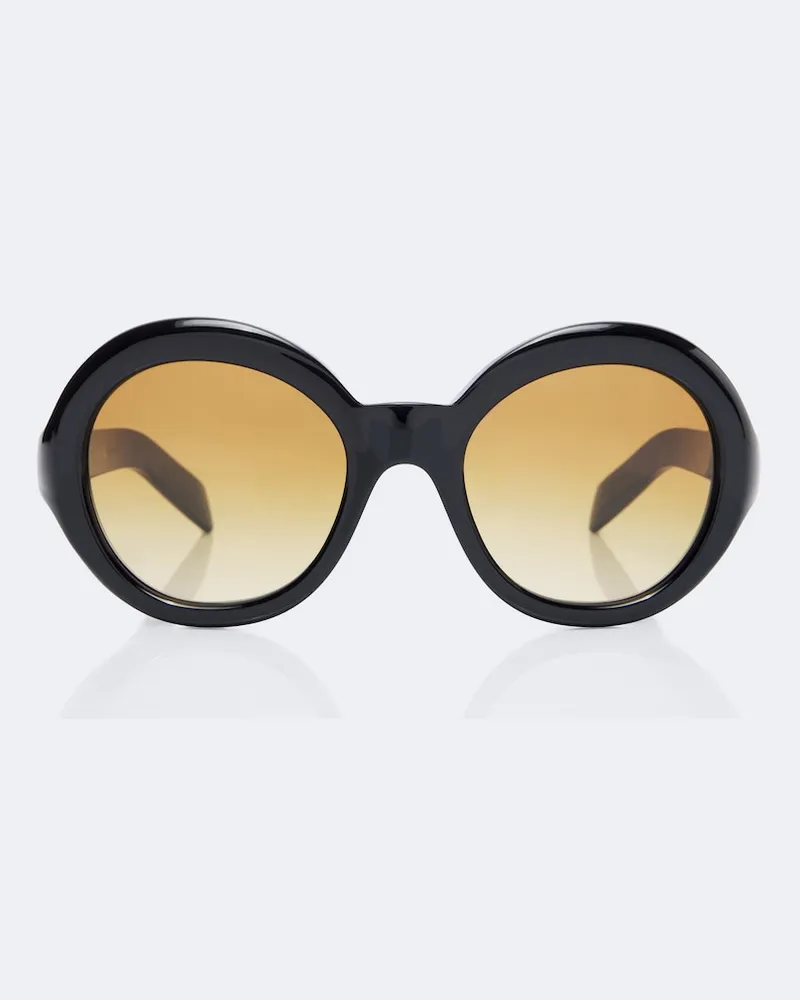 Prada Runde Sonnenbrille Shadowplay Schwarz