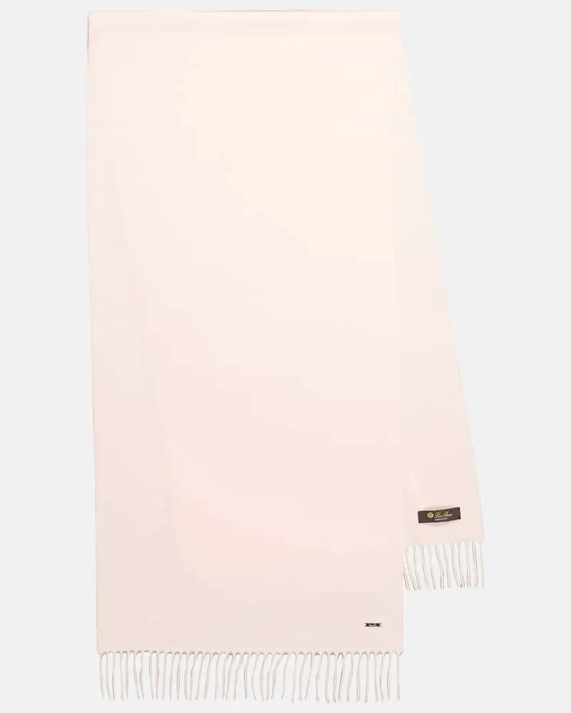 Loro Piana Schal Grande Unita aus Kaschmir Rosa