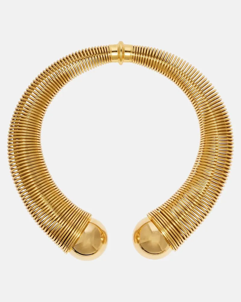 Alaïa Alaïa Choker Spiral Gold
