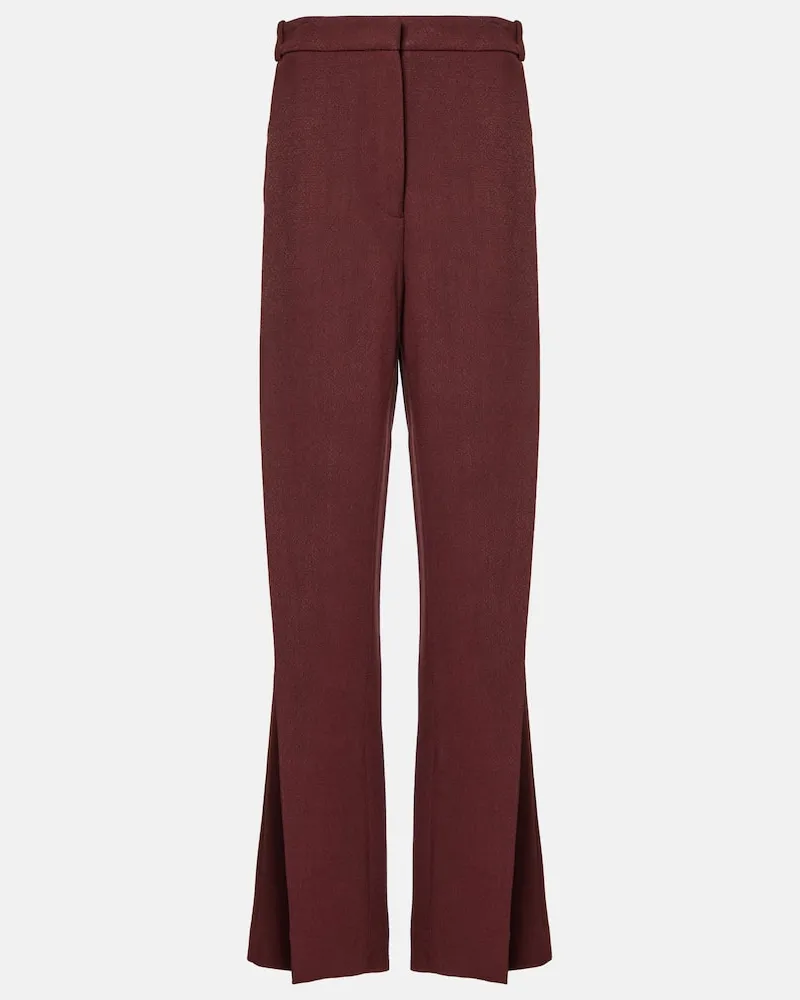 TOVE Weite Hose Gabrielle Burgund