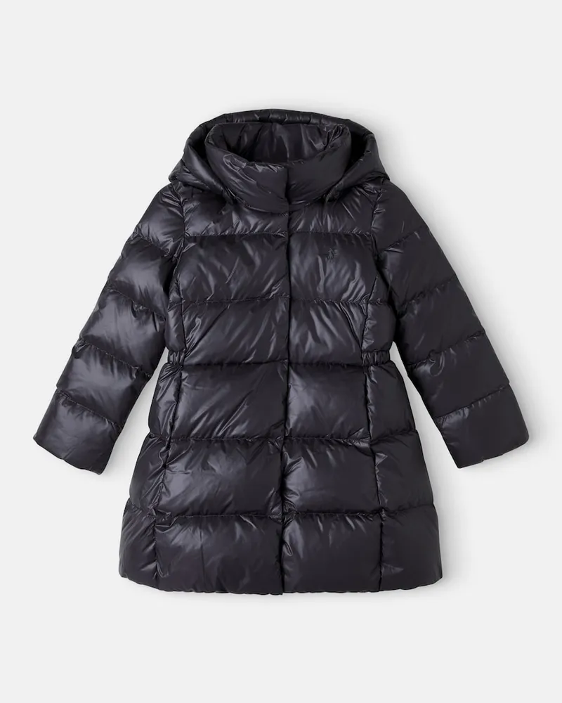 Ralph Lauren Daunenmantel Schwarz