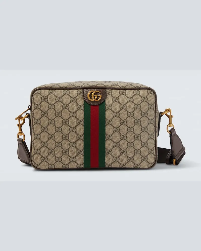 Gucci Messenger Bag Ophidia GG Canvas Medium Beige