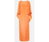 Robe Elegante Baleari aus Crepe de Chine aus Seide