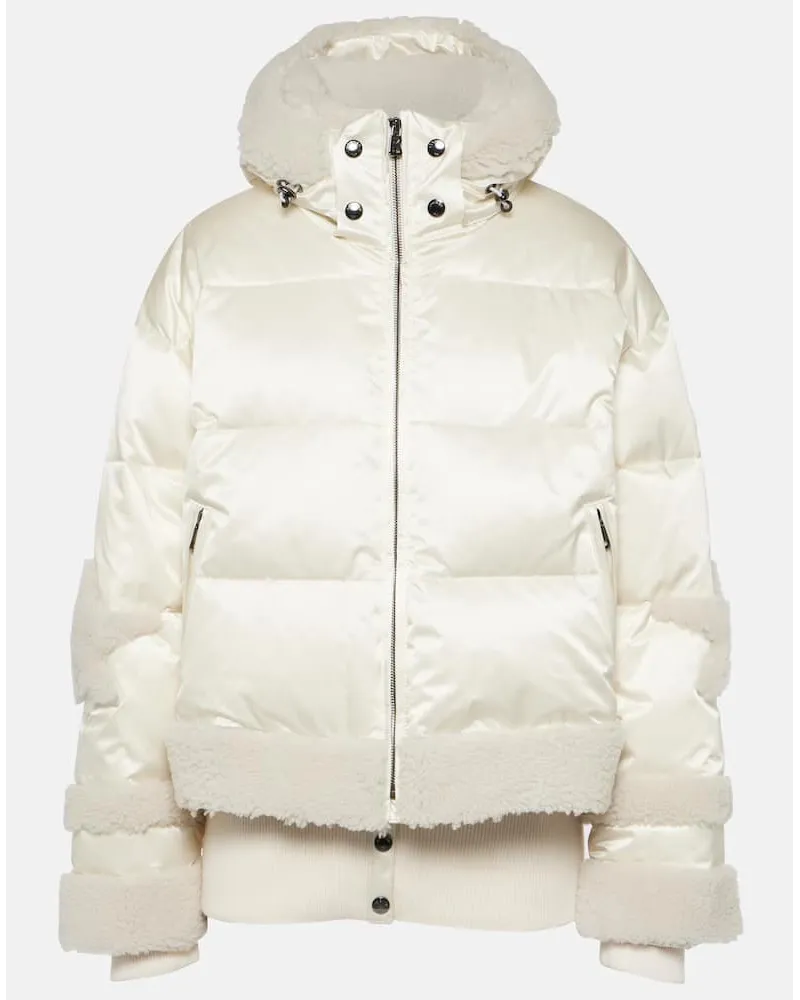 Bogner Skijacke Mia mit Shearling Beige