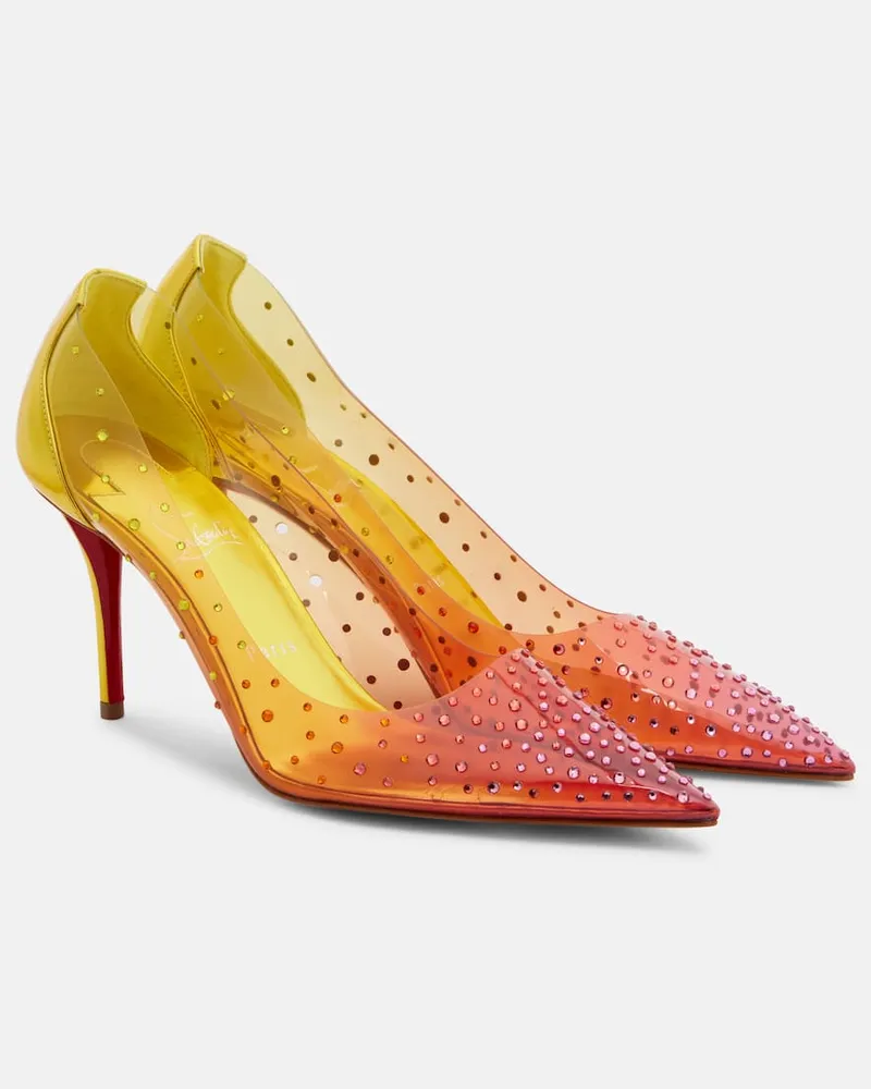 Christian Louboutin Pumps Miss Z Degrastrass 80 mit Kristallen Multicolor