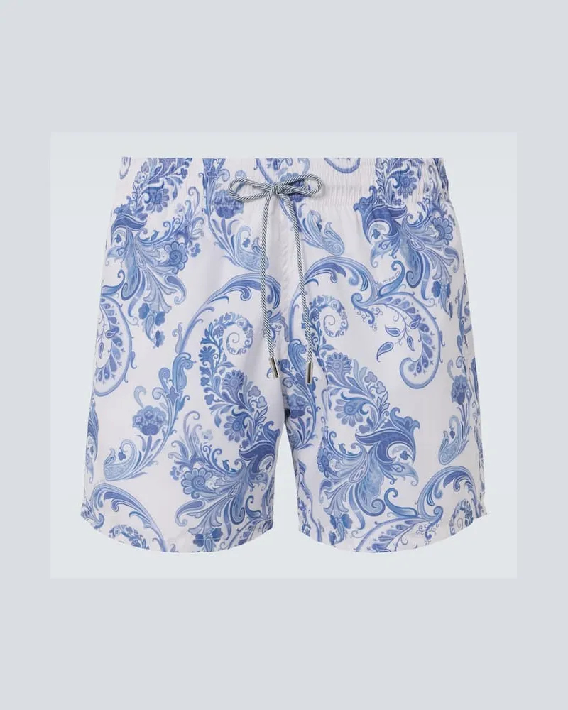 Etro Badeshorts Blau