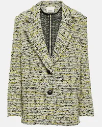 Isabel Marant Blazer Etienne aus einem Wollgemisch Weiss