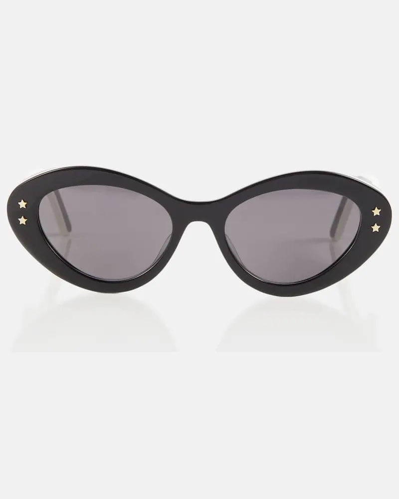 Dior Cat-Eye-Sonnenbrille DiorPacific B1U Schwarz