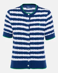 Ralph Lauren Cardigan aus Baumwolle Blau